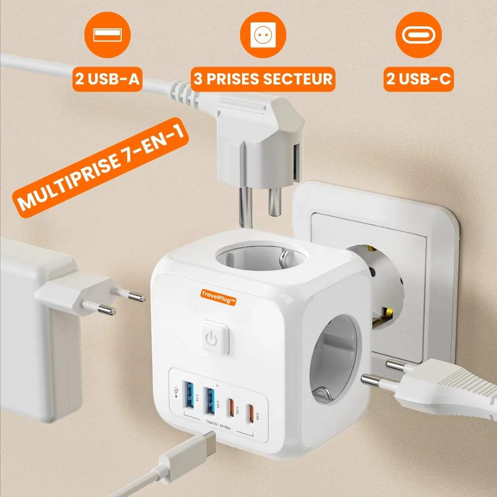 Prise universelle de voyage TravelPlug™