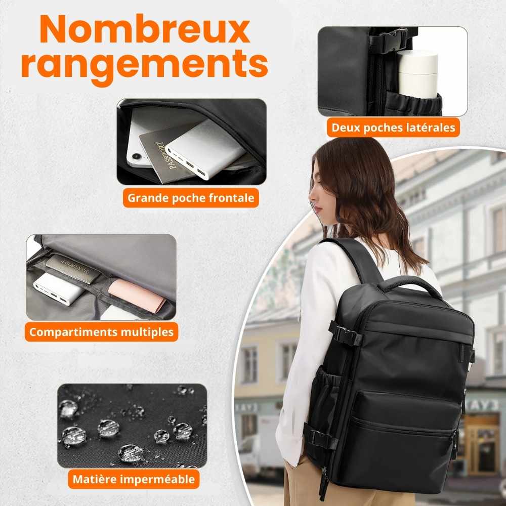 Sac à dos compressif NomadZip™