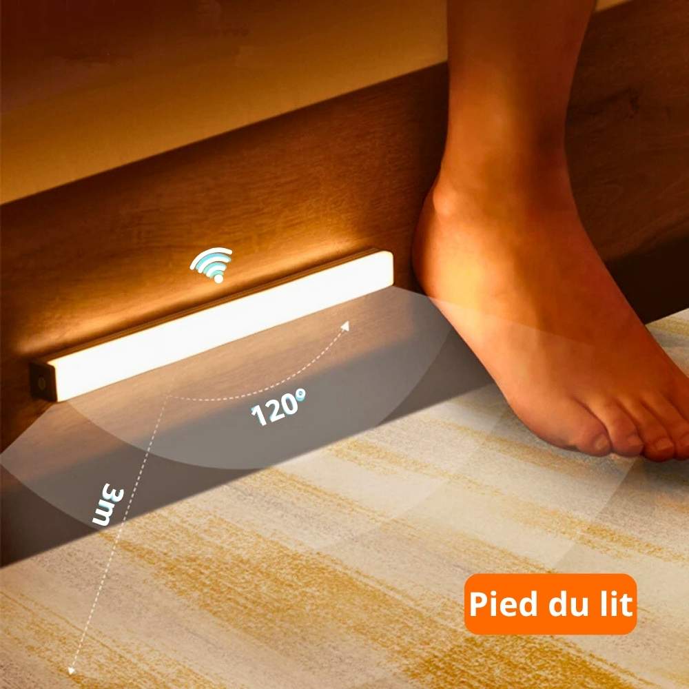 Lampe LED détecteur de mouvement, automatique sans Fil