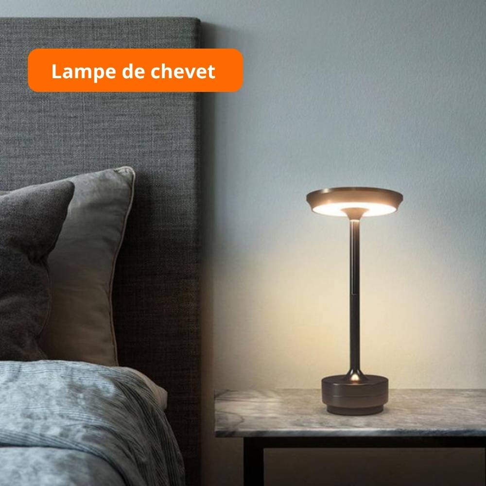 Lampe de table romantique métallique sans fil