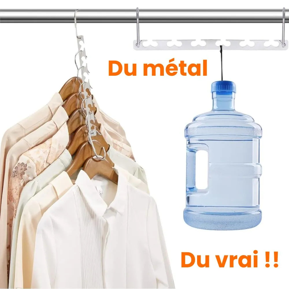 Cintres gain de place (5 pièces)