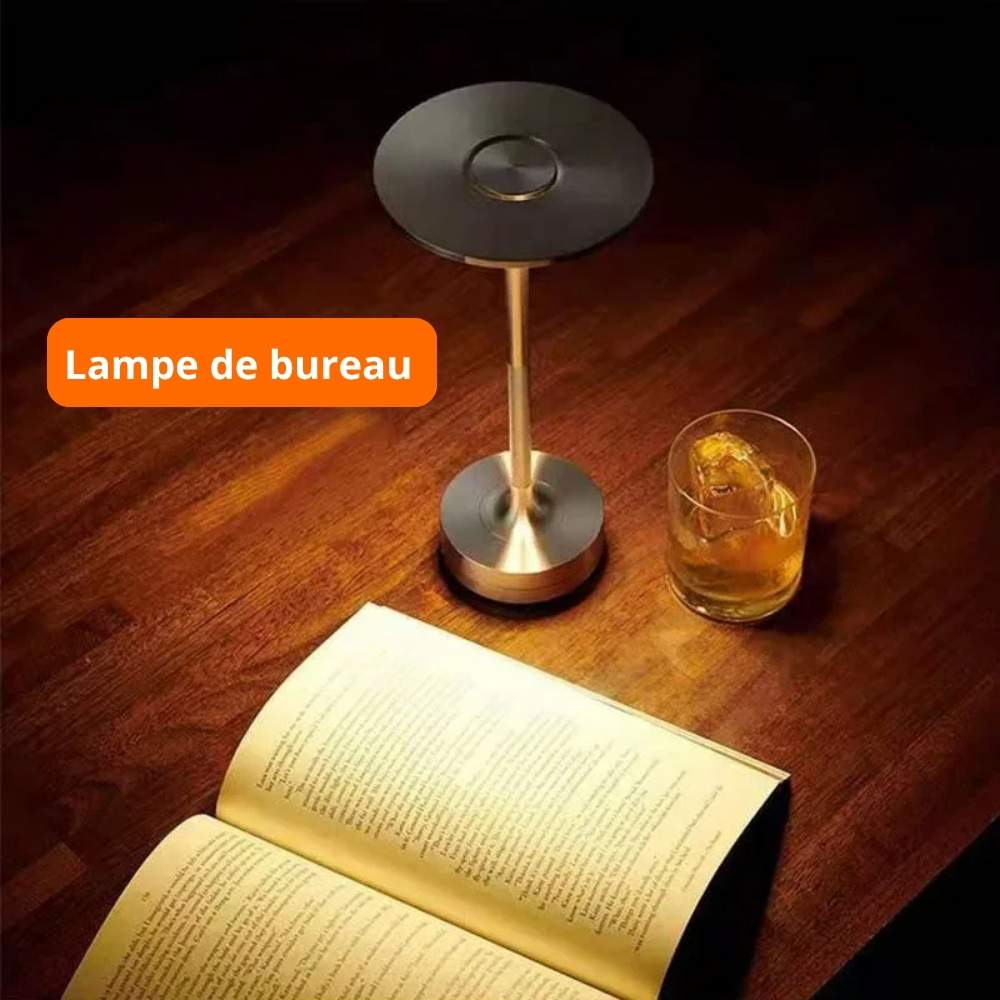 Lampe de table romantique métallique sans fil