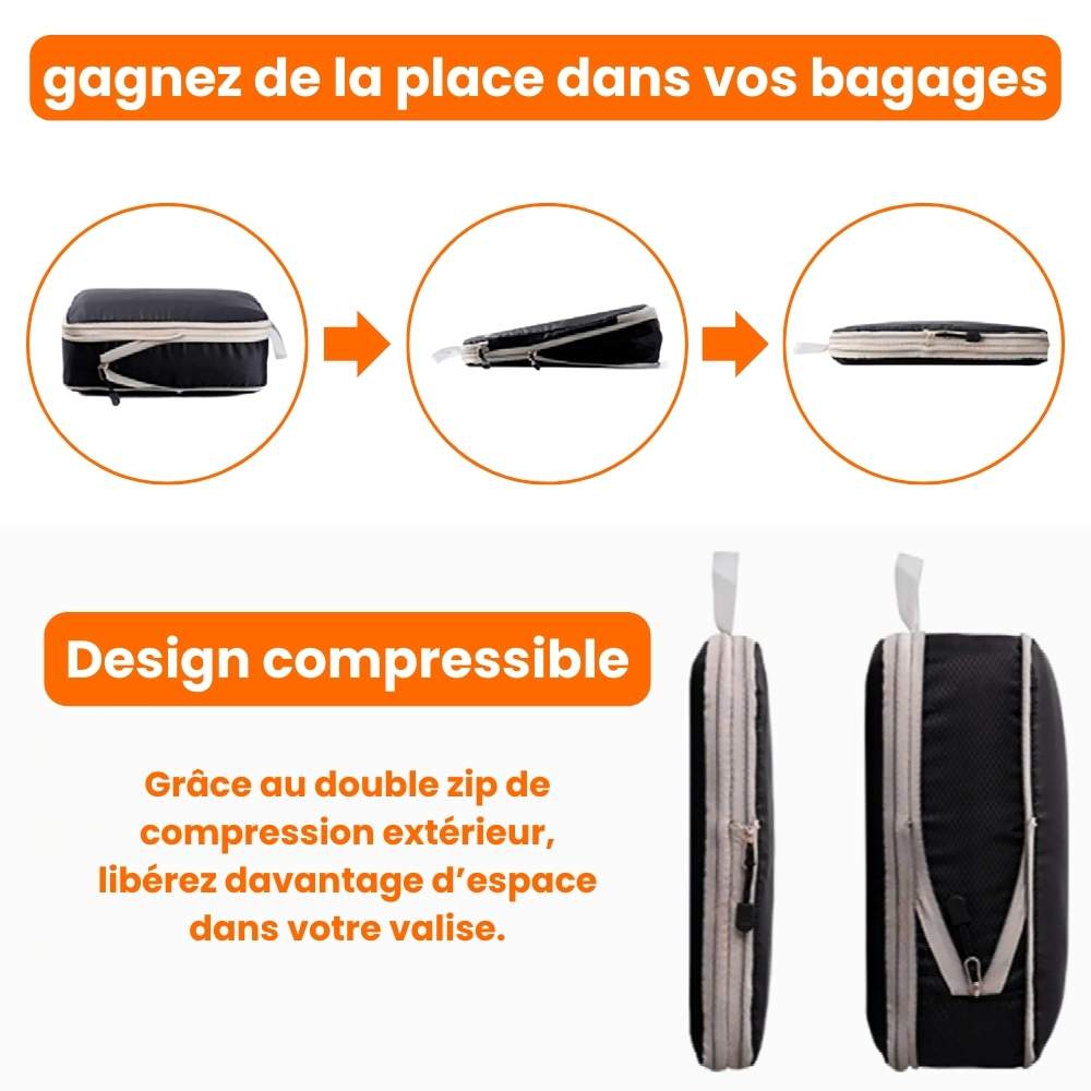 Pack de compression voyage