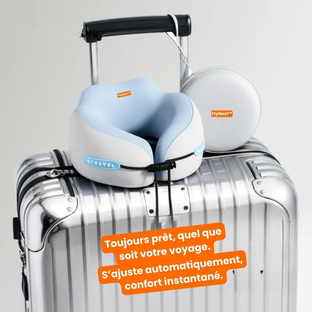 Oreiller ergonomique de voyage FlyNest™