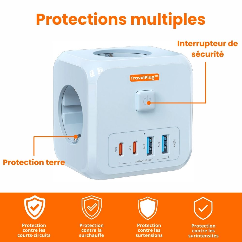 Prise universelle de voyage TravelPlug™