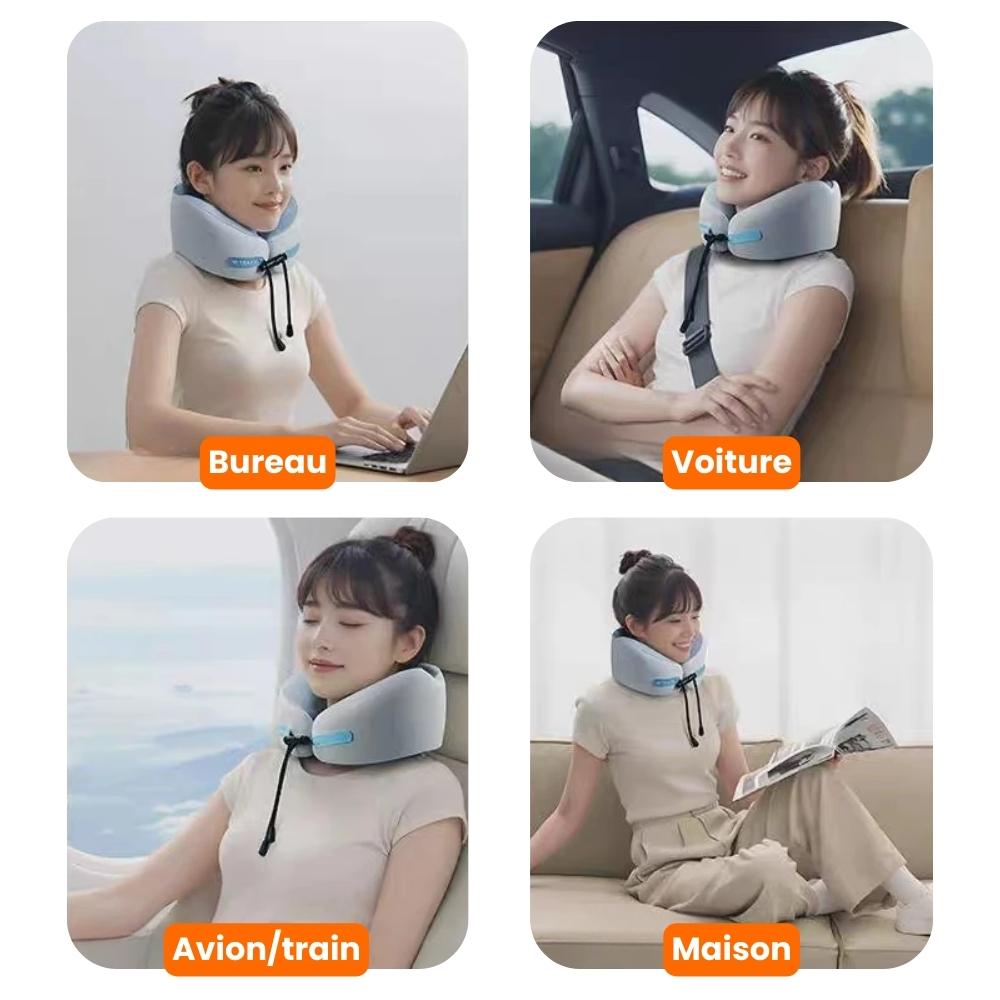 Oreiller ergonomique de voyage FlyNest™