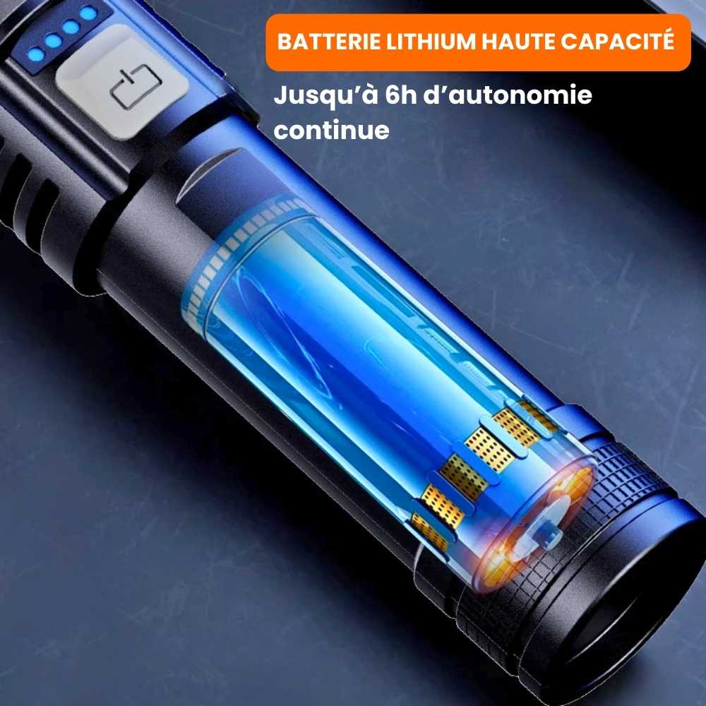 Lampe torche LED ultra-puissante NightPulse™