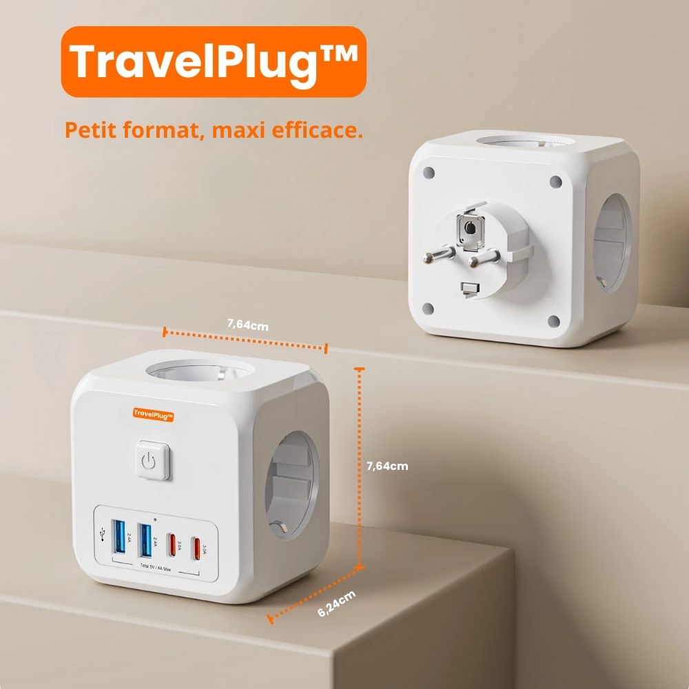 Prise universelle de voyage TravelPlug™