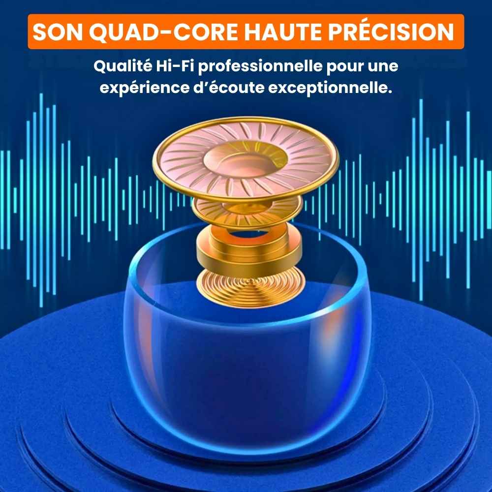 Écouteurs sans fil haute Définition Hi-Fi™