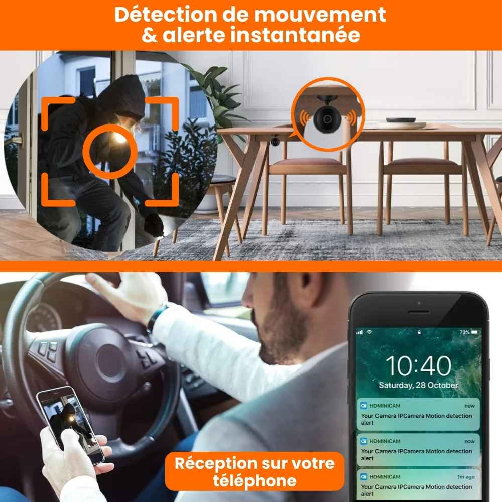 Mini caméra espion Noxycam™