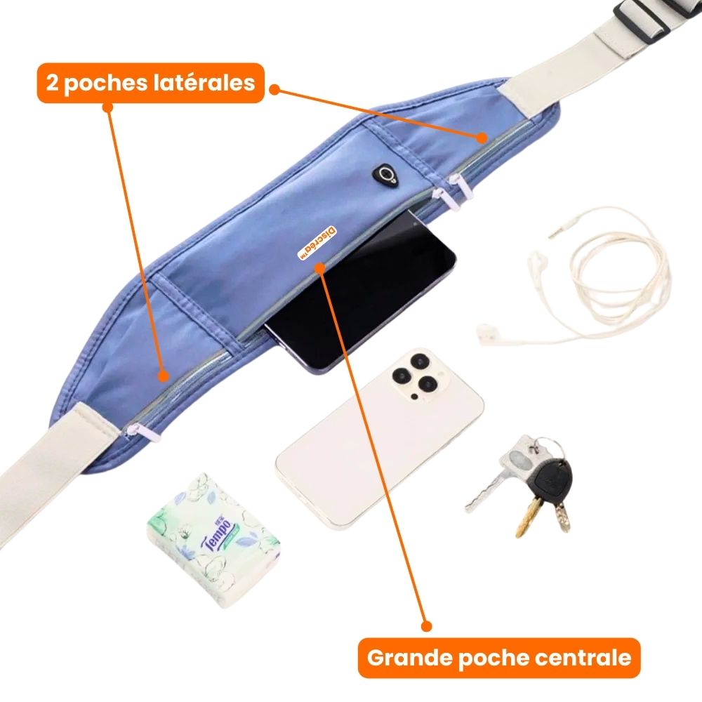Ceinture Ultra-Fine Discréa™ – Gardez l’essentiel sur vous