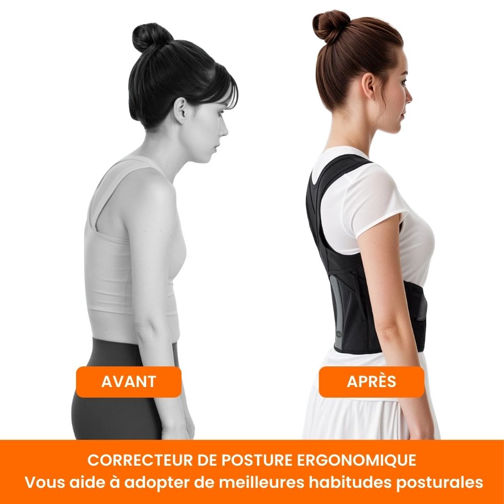 Correcteur de posture ergonomique