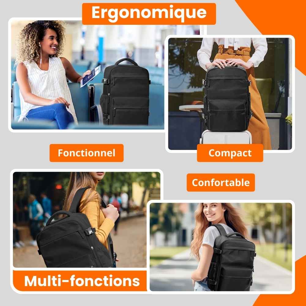 Sac à dos compressif NomadZip™