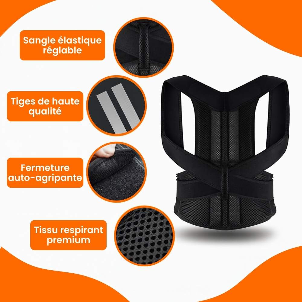 Correcteur de posture ergonomique