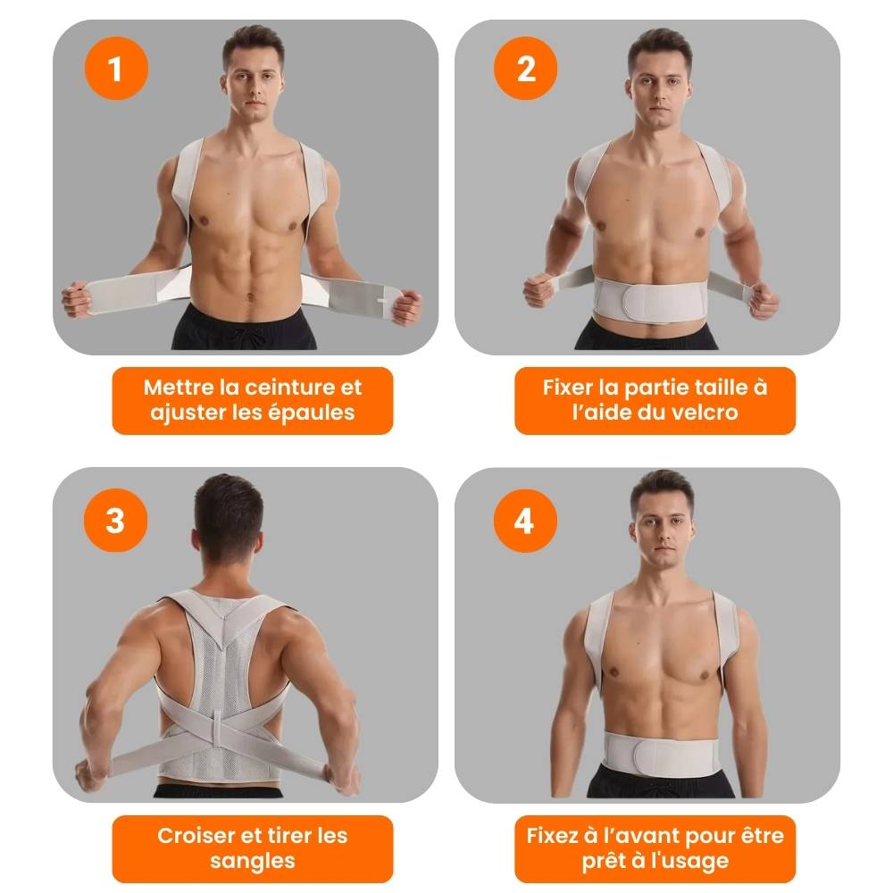 Correcteur de posture ergonomique