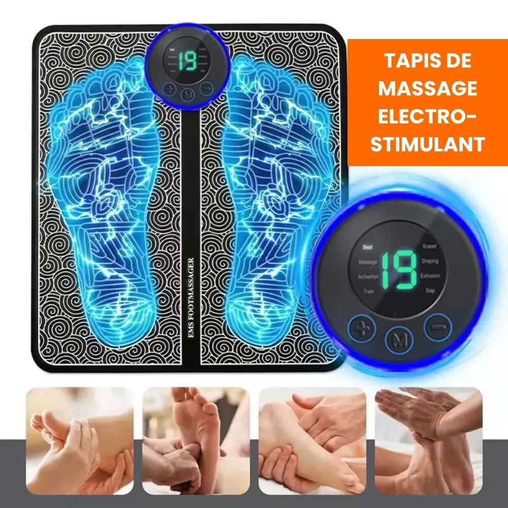 RELAXPAD™ – Tapis de Massage des Pieds